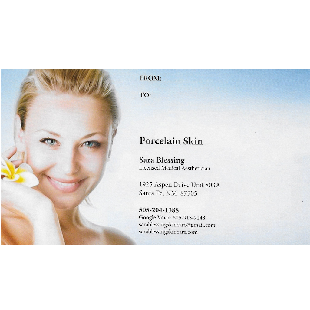 Porcelain Skin gift certificate for products and services